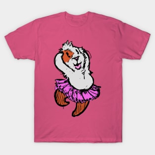 Ballerina Guinea Pig T-Shirt